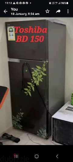 Toshiba inverter refrigerator is very excellent condition 0