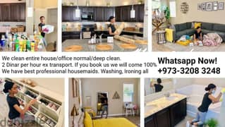 2 bd Hourly Cleaning Services