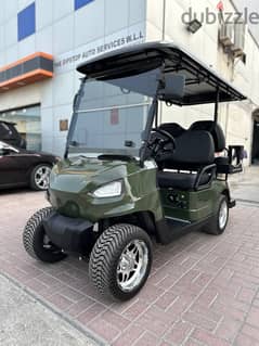 BRAND NEW – Military Green Custom عربة جولف Electric 4 Seater Golf Car 0
