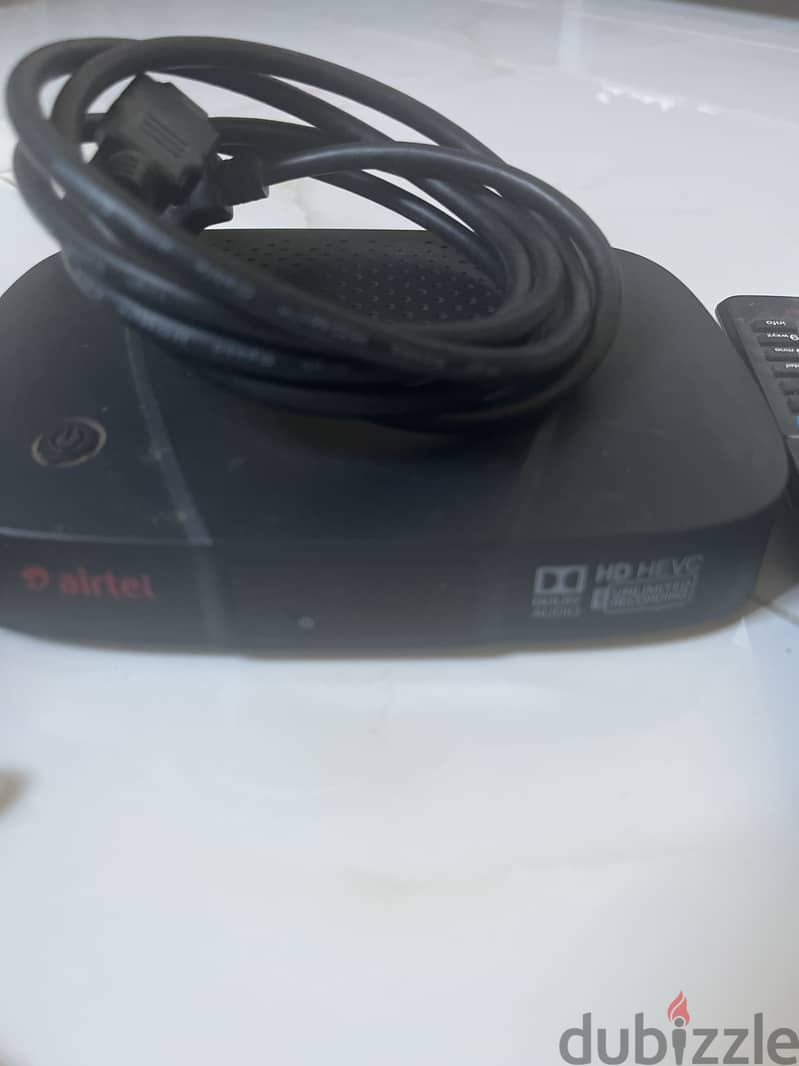 Airtel HD Receiver Dolby Audio 2