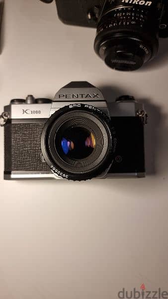 (Mint) Pentax K1000/ Pentax SMC 50mm F2 0