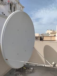 Arabsat & Nilesat & Airtel dish receiver sale & fixing & servicing 0