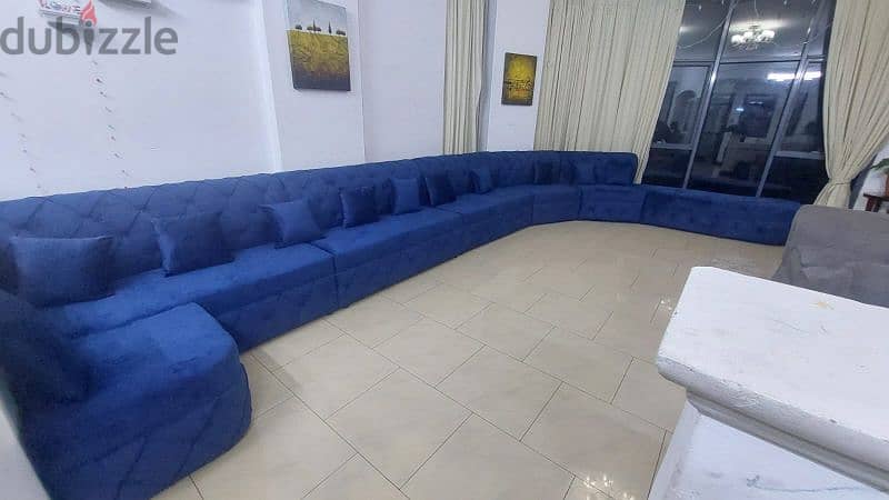 New fabricated sofa 5mtr L shape 75 BHD. 39591722 9