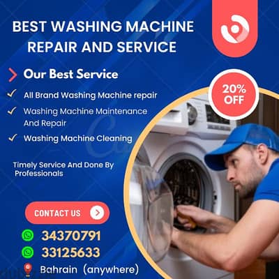 Washing Machine repair تصليح وغسالات