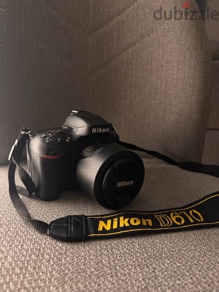 Nikon D610 with Nikon 35mm f1.8 lens 1