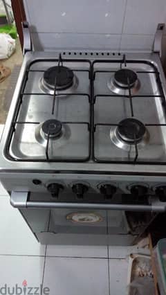 gas cooker and cylinder