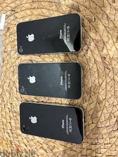 3 iPhones 4 all are not working for sale 0