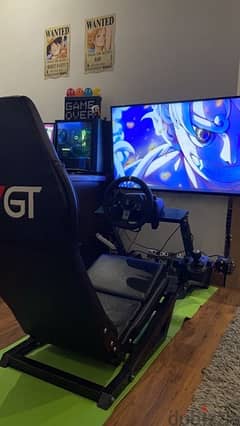 Logitech steering wheel full racing sim 0