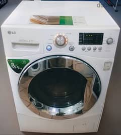 LG Front Load 8/4kg Havy Duty Washing Machine