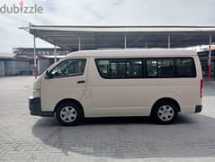 Toyota mini bus for rent