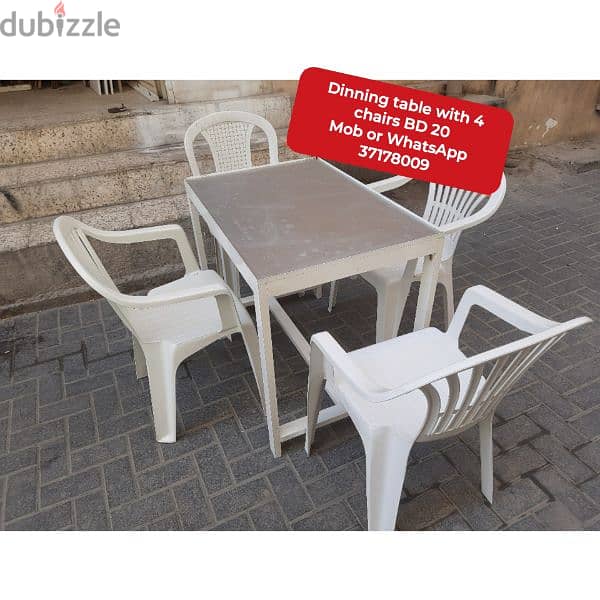 Bar chairs and other household items for sale with delivery 12