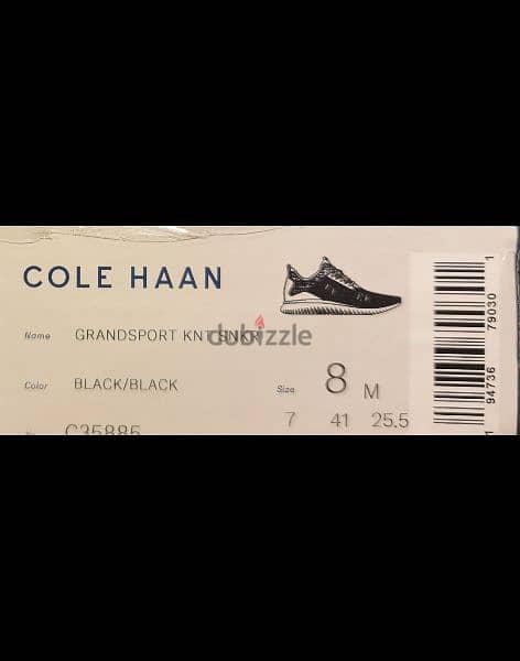 Cole Haan Men Grandsport Knit Sneaker Size 41 6