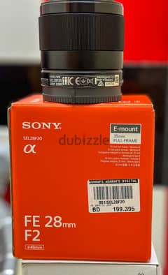 Sony FE 28mm f/2 Lens with Sony 21mm Ultra-Wide Conversion Lens