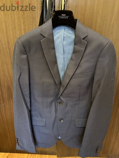 Moss Bros 3-Piece Suit - Worn Twice