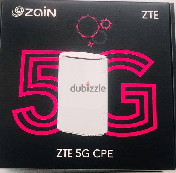 Zain 5G Broadband router NEW+unlocked 1