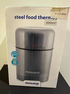 steel food thermos 0