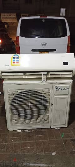 classic split AC 2 ton for sale  good condition free delivery warranty