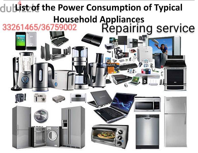 Electrical appliances repairs service 24/7 5