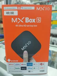 4K Android Smart tv box reciever/watch all channels Without Dish