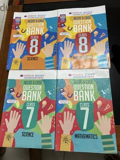 Oswaal grade 7&8 grade science and mathematics question bank book