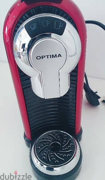 Optima (Nespresso Capsules) Coffee Maker CM4000 red 2