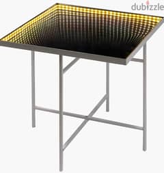 3D End table with lighiting