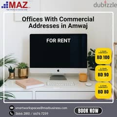 OFFICES WITH COMMERCIAL ADDRESSES IN AMWAJ