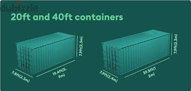 20 FT & 40 FT Containers