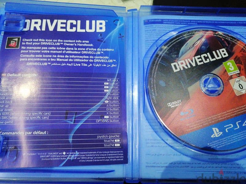 Drive Club CD PS4 1