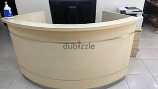 Reception Table - Solid Wood Unit Commercial Use  (BHD 50/-)
