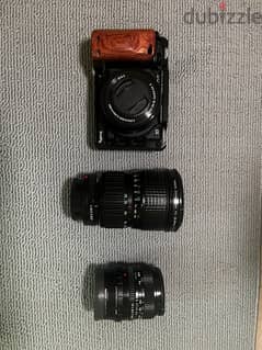 Sony a6400 with lenses and accessories