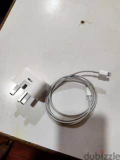 iphone original adapter and cable