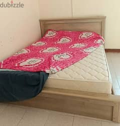 bed with new medical mattresses for sale (queen size 160x200)