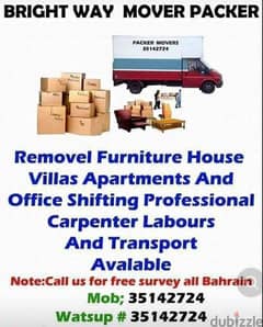 Furniture Moving Room Shifting flat villa House Shifting carpenter
