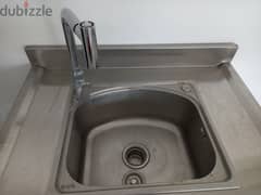 Sink and stainless steel support 0