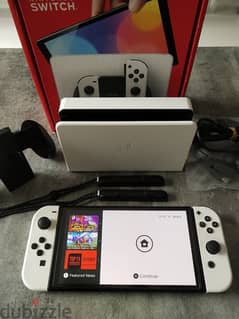 Nintendo Switch OLED White In Brand New Condition