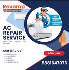 Fastest AC Repair and Service fixing and moving washing machine work