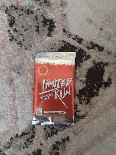 Limited run games card booster pack