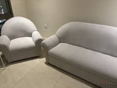 Sofa plus 2 chairs