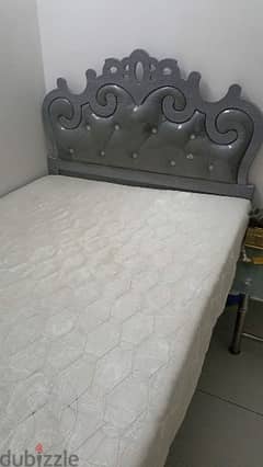Bed with mattress for Urgent sale