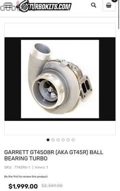 Garrett Gt45r turbo 0