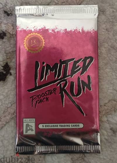 Limited run games booster pack