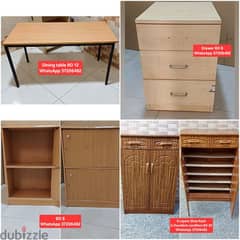 Furniture and other items for sale with Delivery