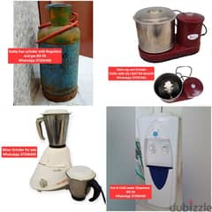 Gas cylinder and other items for sale with Delivery