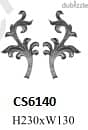 Creative wrought Iron cast steel molding disignes and steel neval post 7