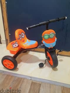 contact 36216143 Skid fusion Tricycle for kid’s with music working