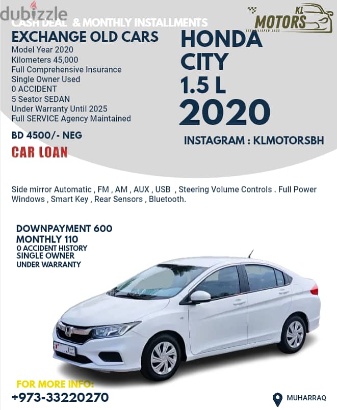 RAMDAN OFFERS USED CARS , CASH DEAL , BANK &  DIRECT INSTALLMENT ALSO 8
