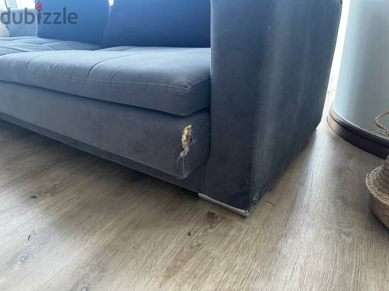 L shape modern Sofa (FINAL OFFEER GOOD CATCH BHD 100) 2