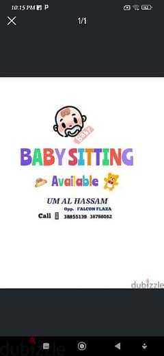 Baby sitting and pre primary class training available 0