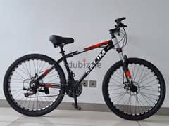 STYLE: SALIM
26 INCH ALUMINUM BICYCLE
SHIMANO GEAR 3 TO 8 0